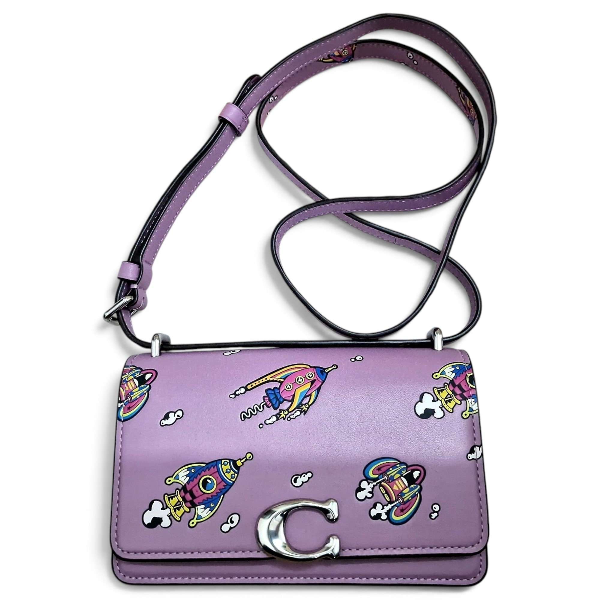 Leather crossbody bag