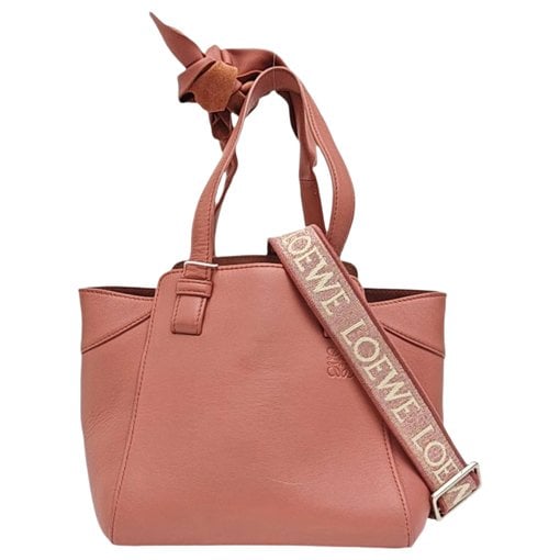 Hammock leather handbag