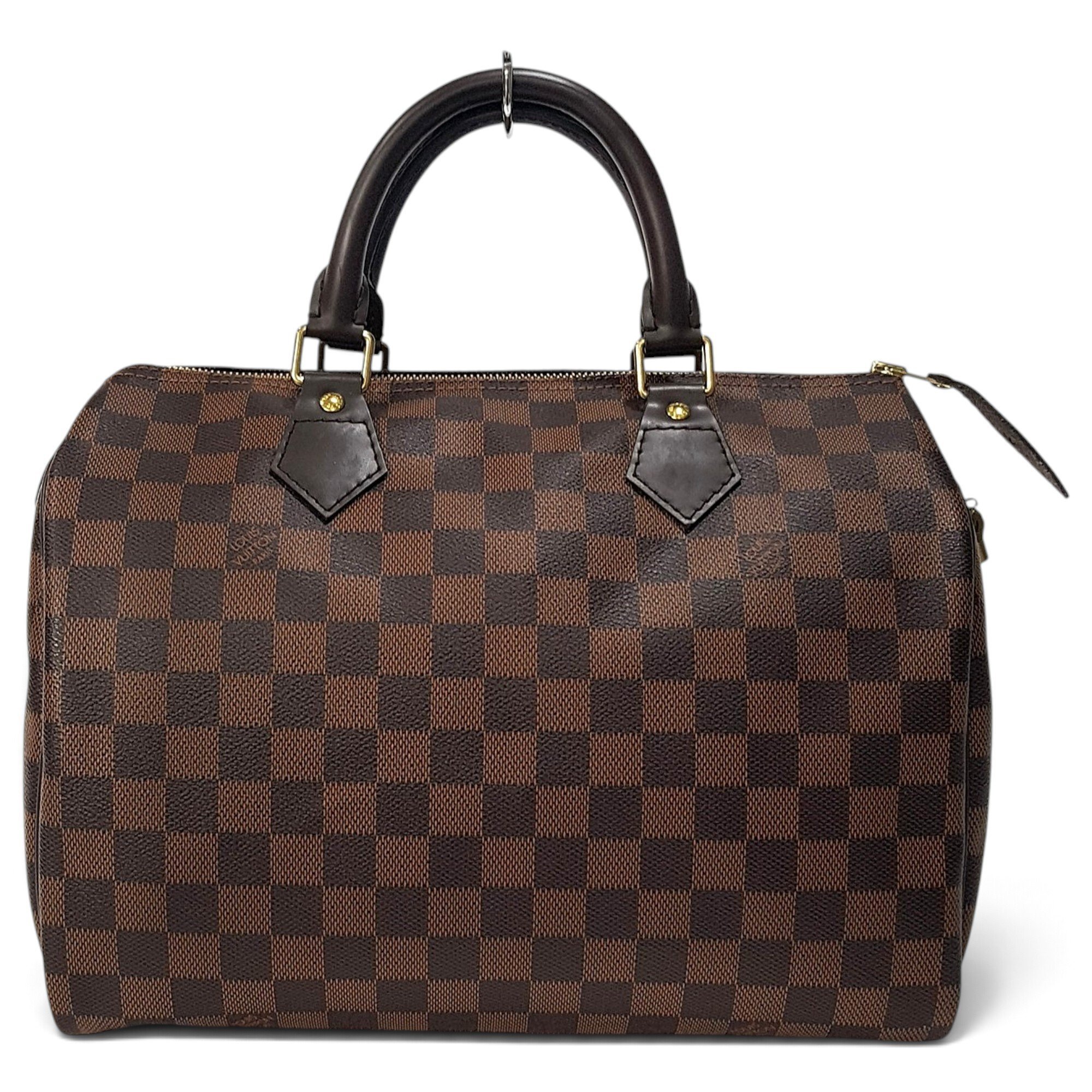 Speedy leather handbag