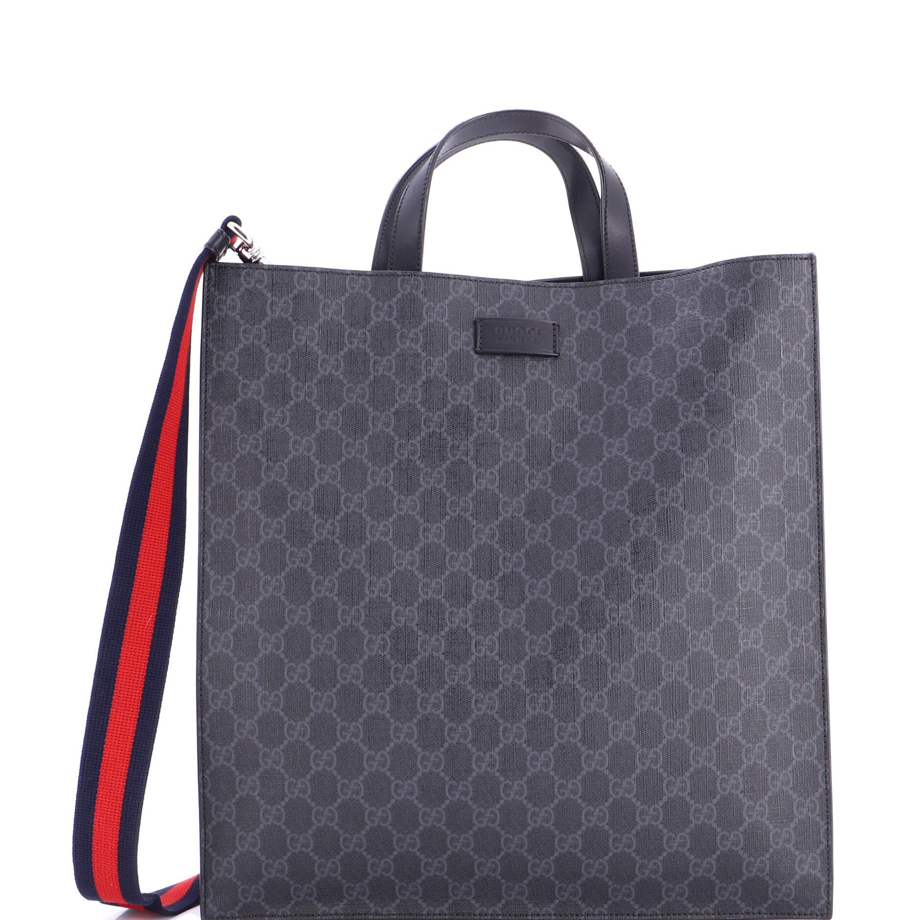 Convertible Soft Open Tote GG Coated Canvas Tall