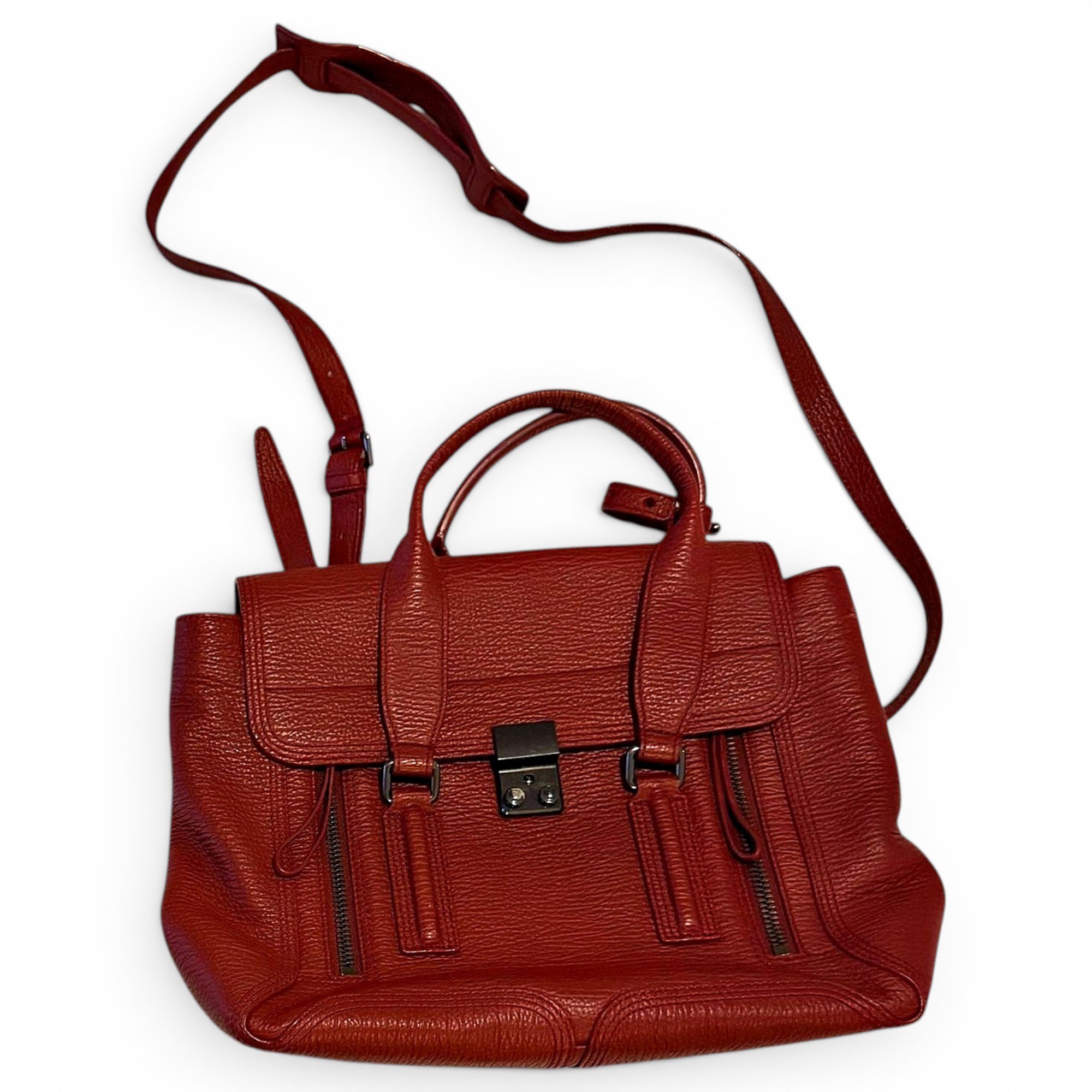 Pashli leather handbag
