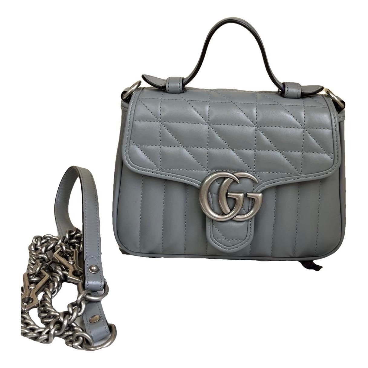 GG Marmont Flap leather handbag
