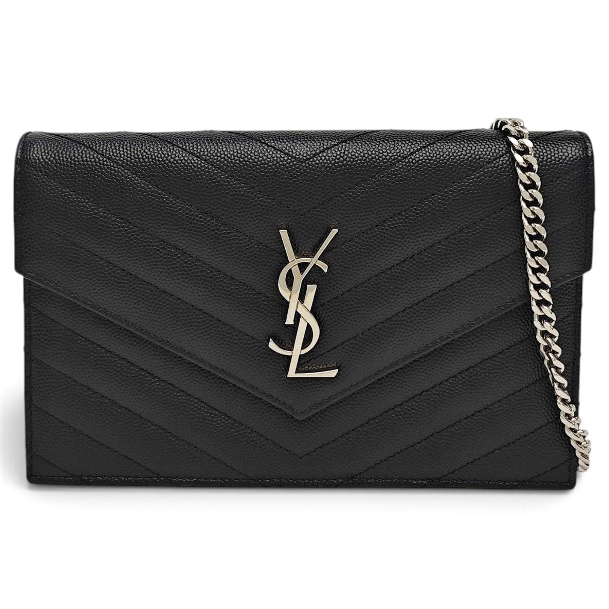 Baby monogramme leather handbag