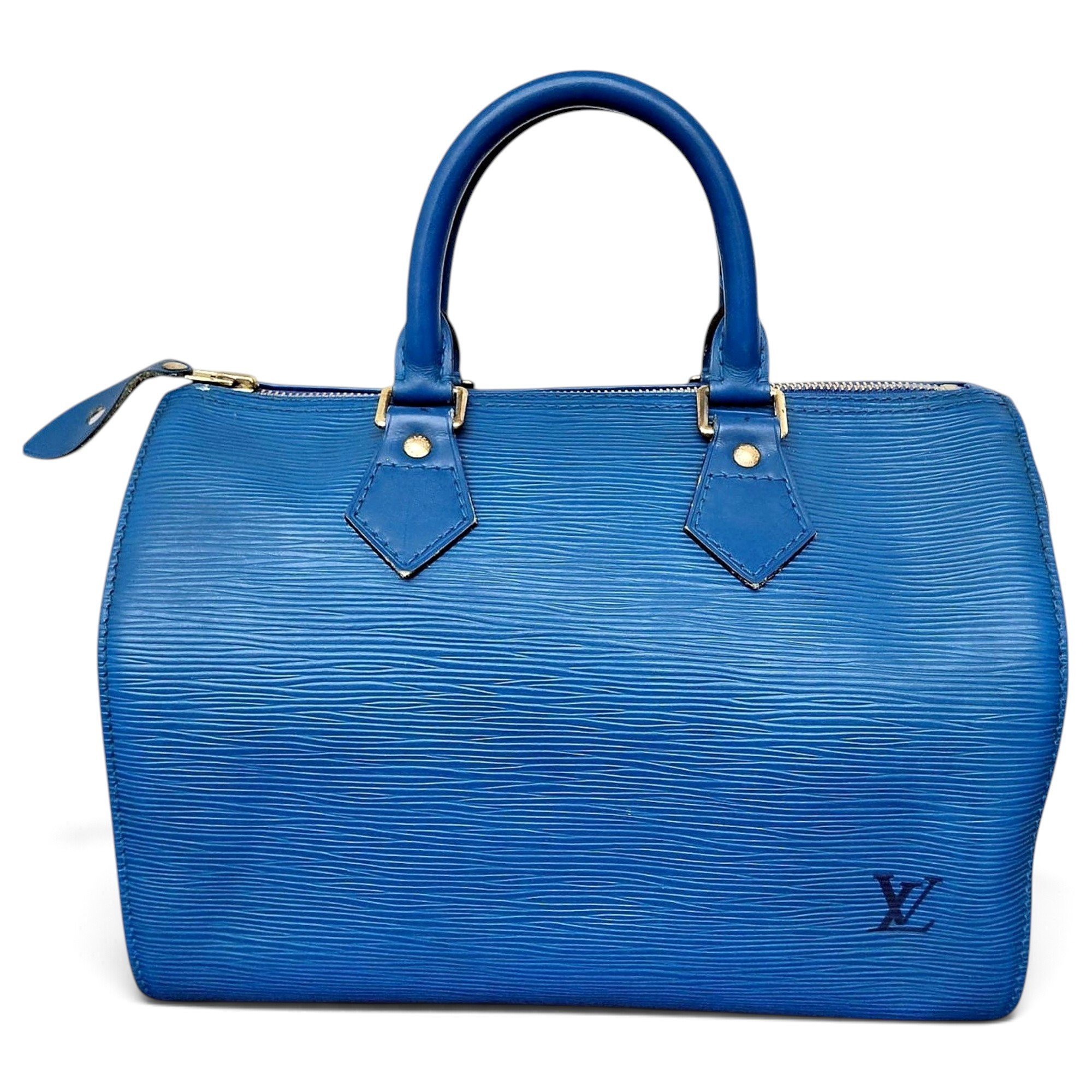 Speedy leather handbag