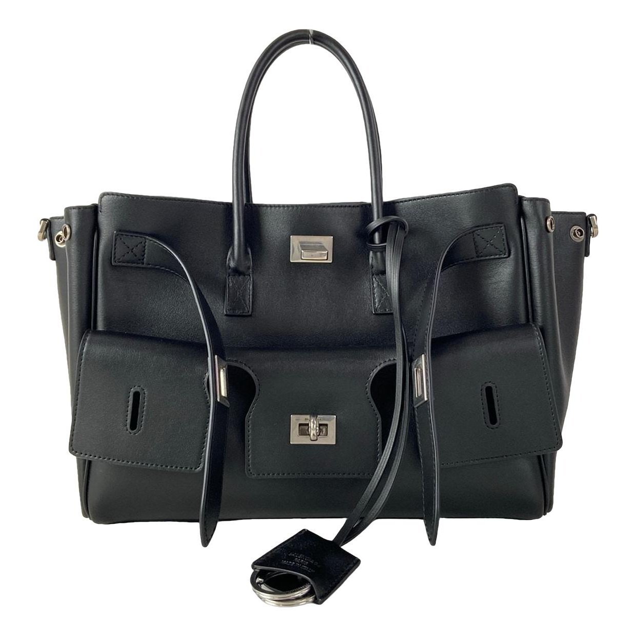 Leather tote