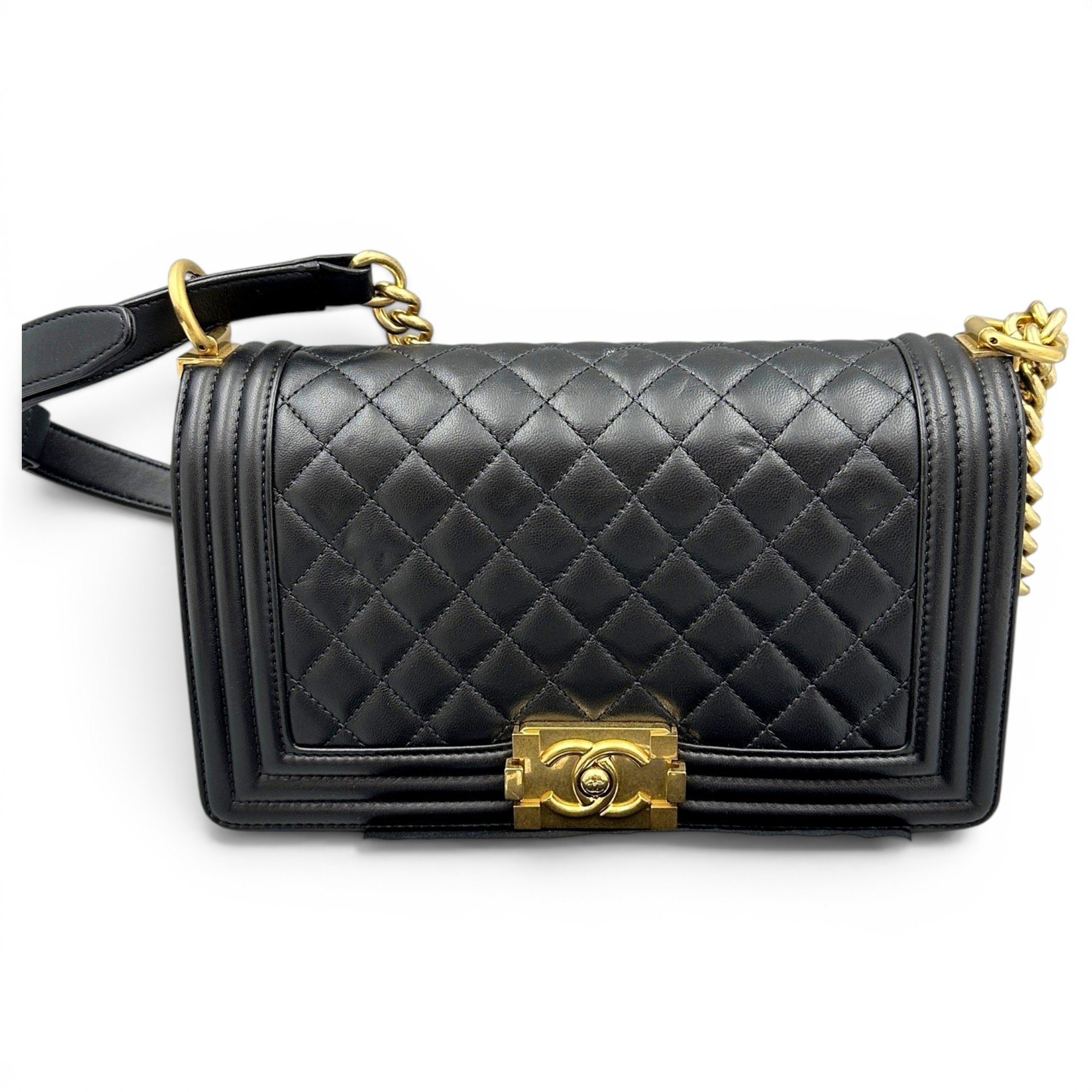 Boy leather handbag