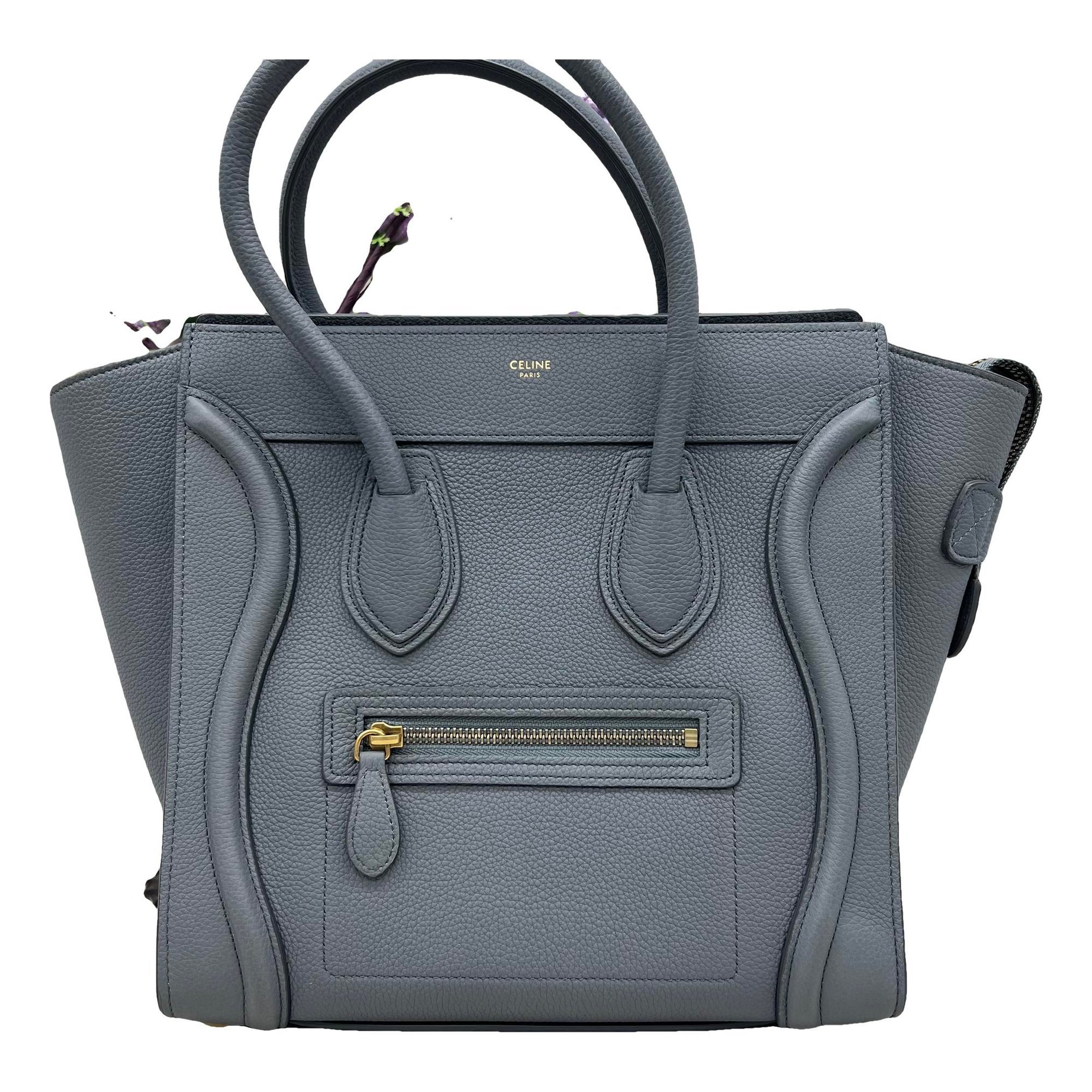 Luggage leather handbag