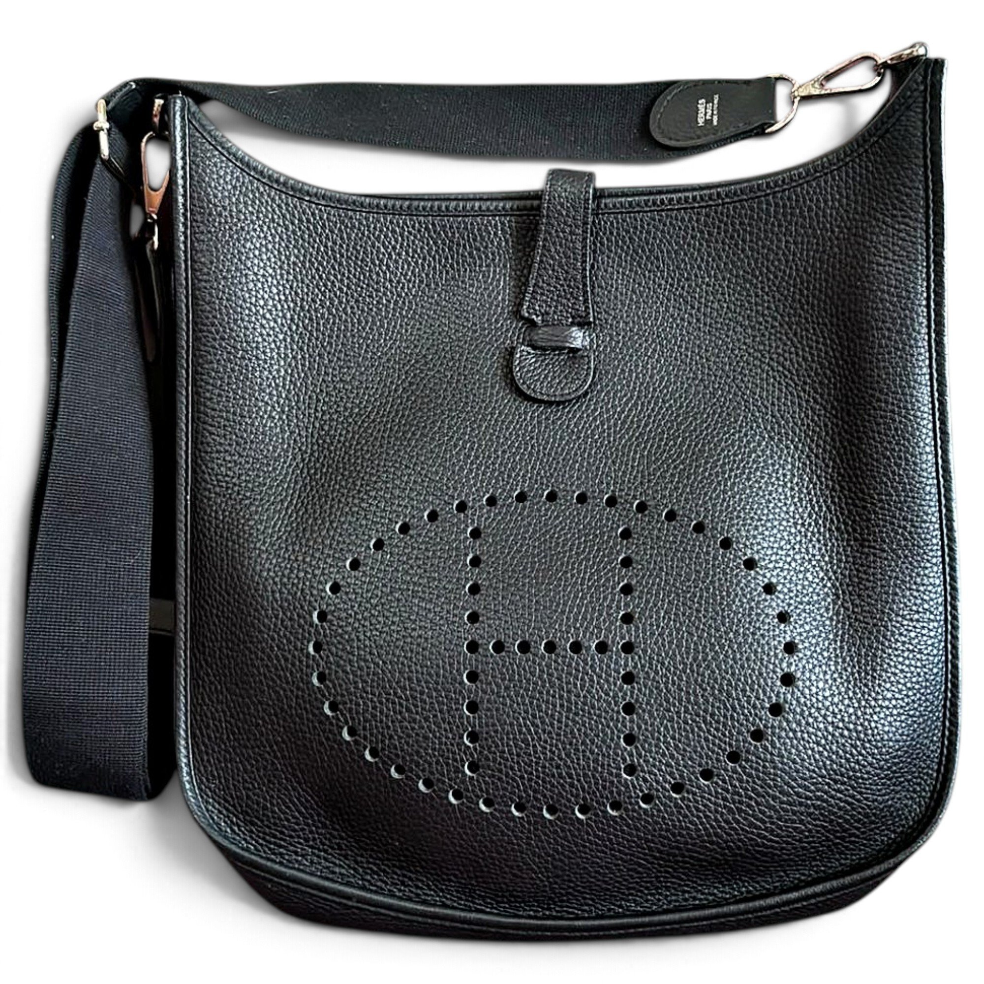 Evelyne leather crossbody bag