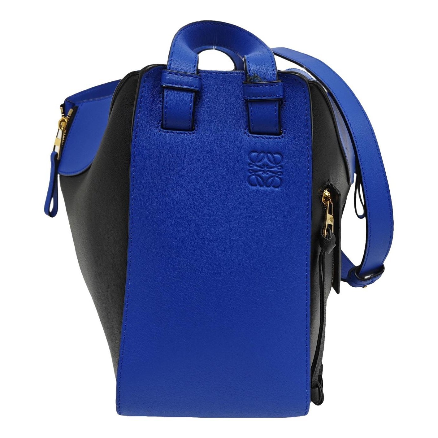 Hammock leather handbag