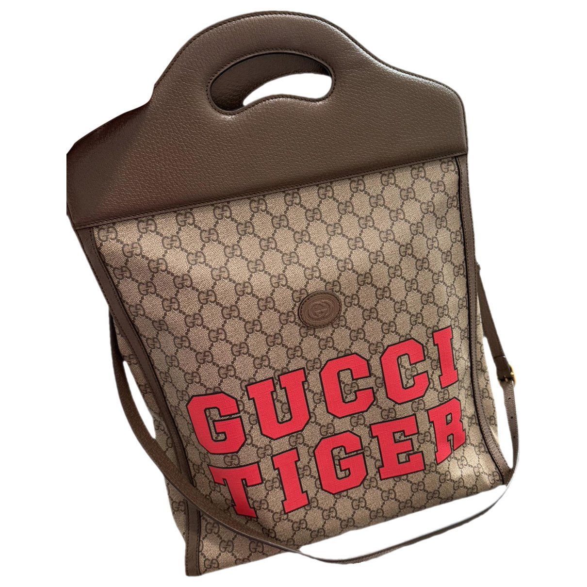 Leather tote