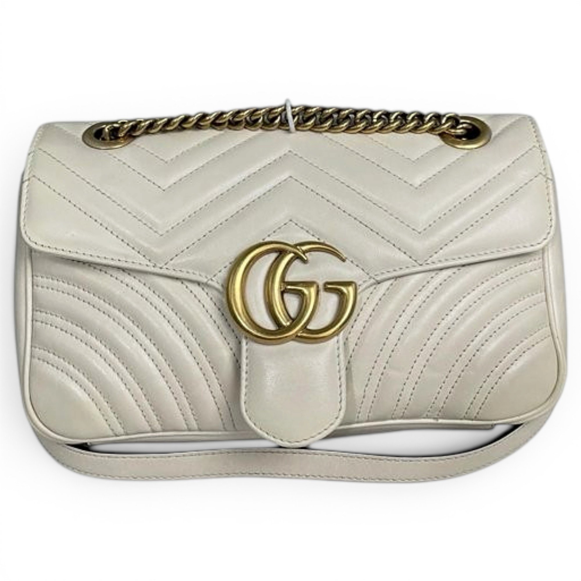 GG Marmont Flap leather handbag