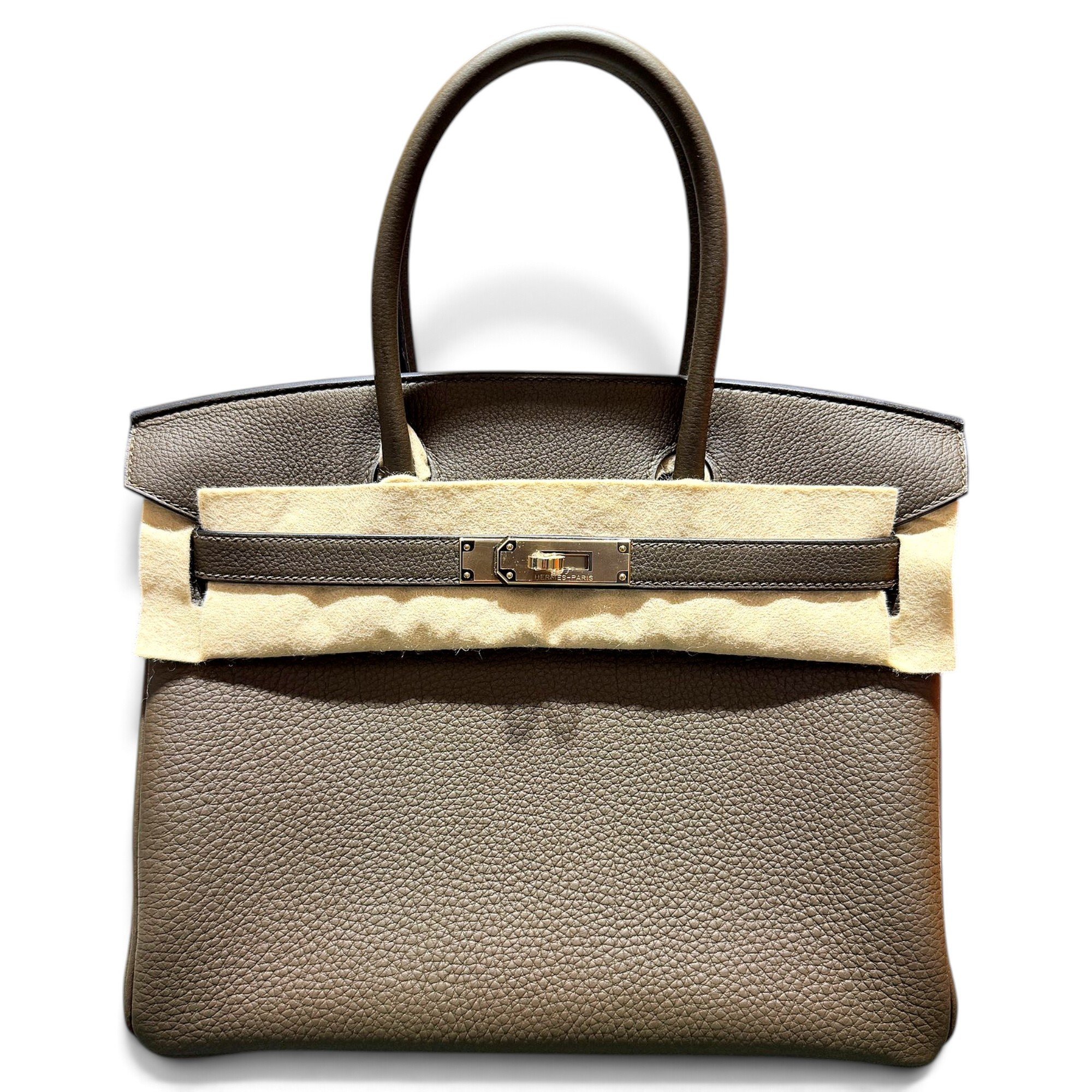 Birkin 30 leather handbag