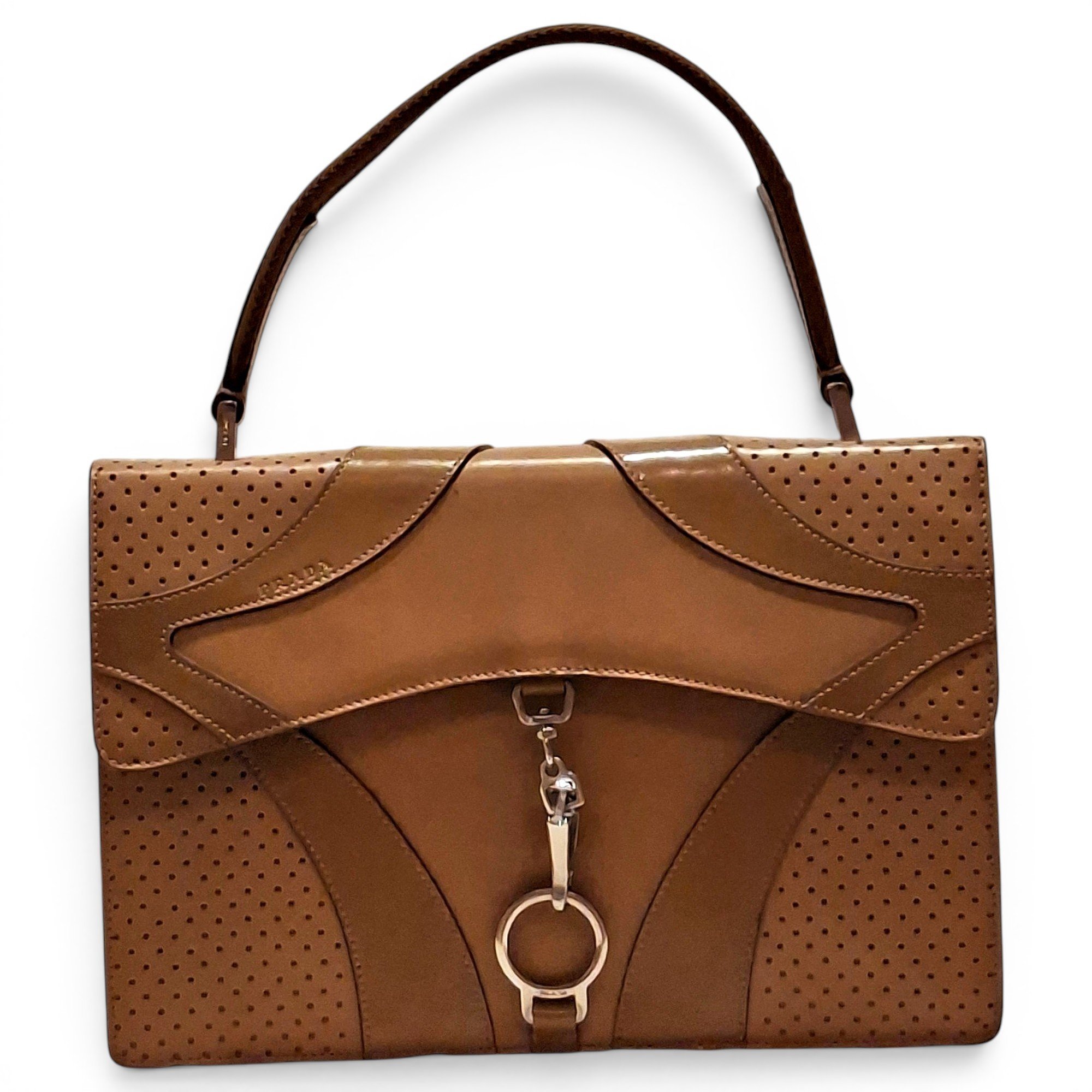 Leather handbag