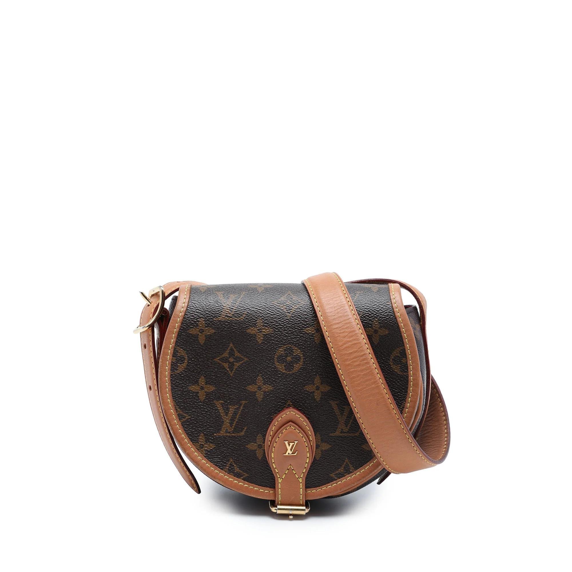 Tambourin leather handbag