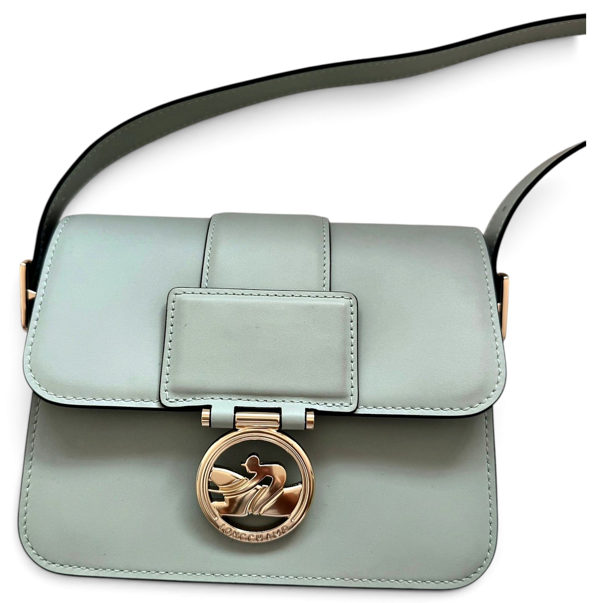 Leather crossbody bag