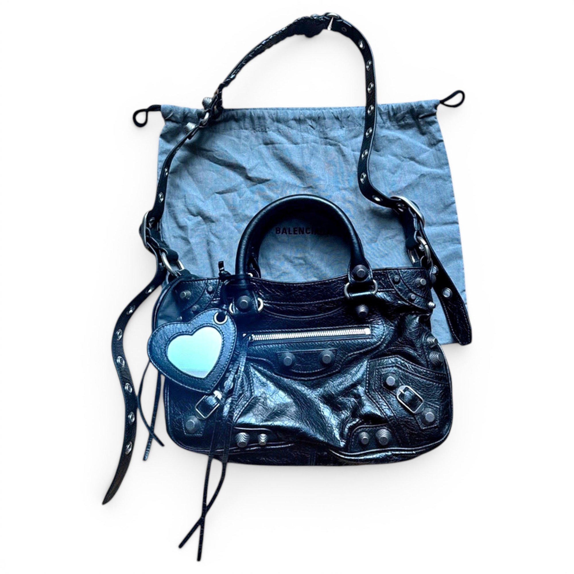 Neo Cagole City leather handbag