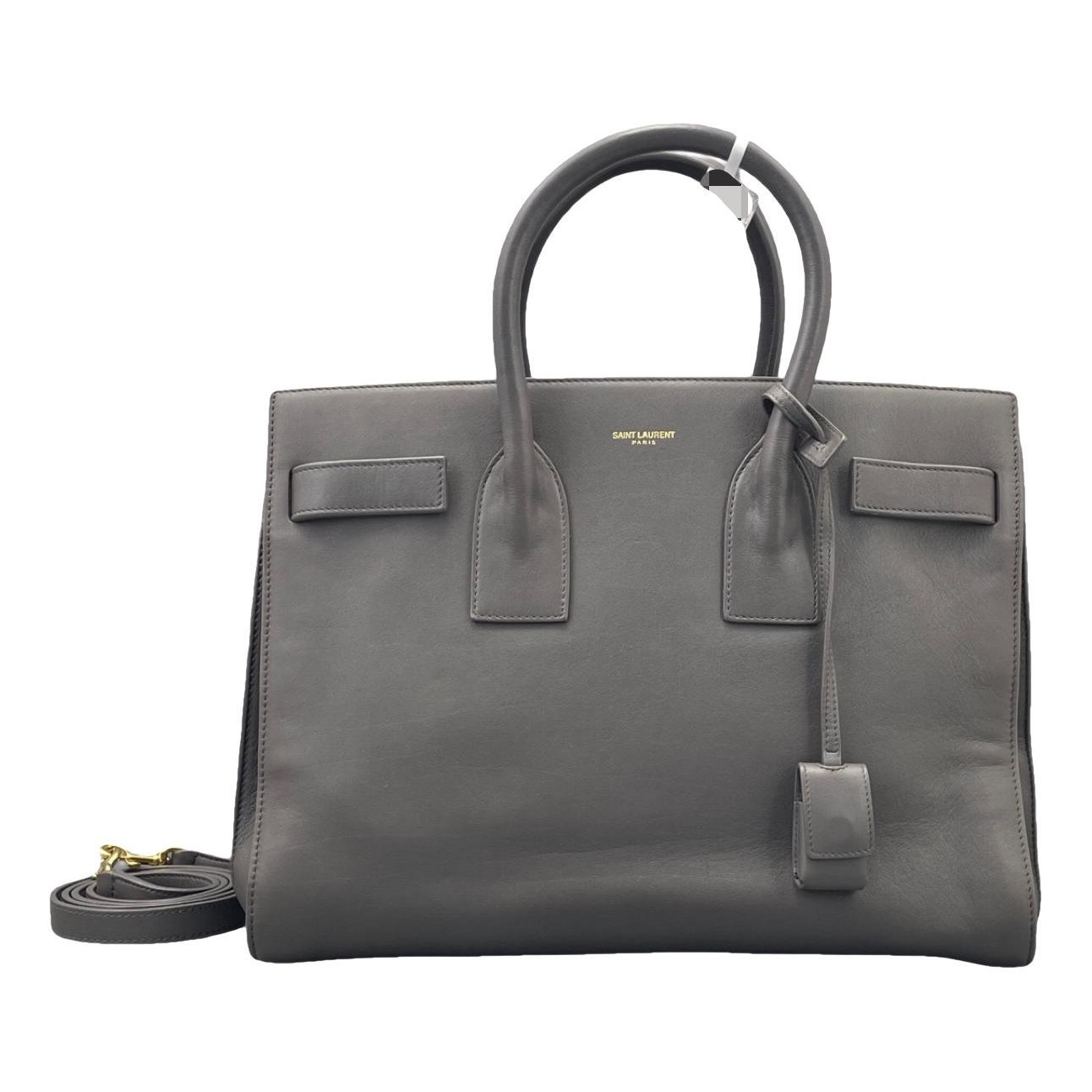 Sac de Jour leather tote