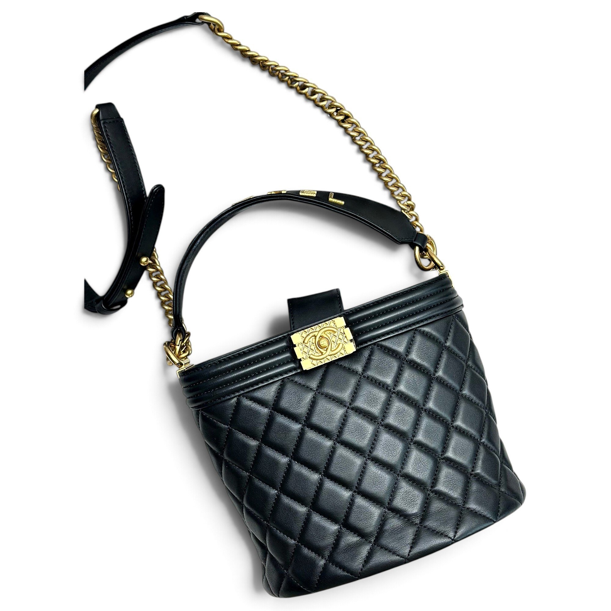Boy leather crossbody bag