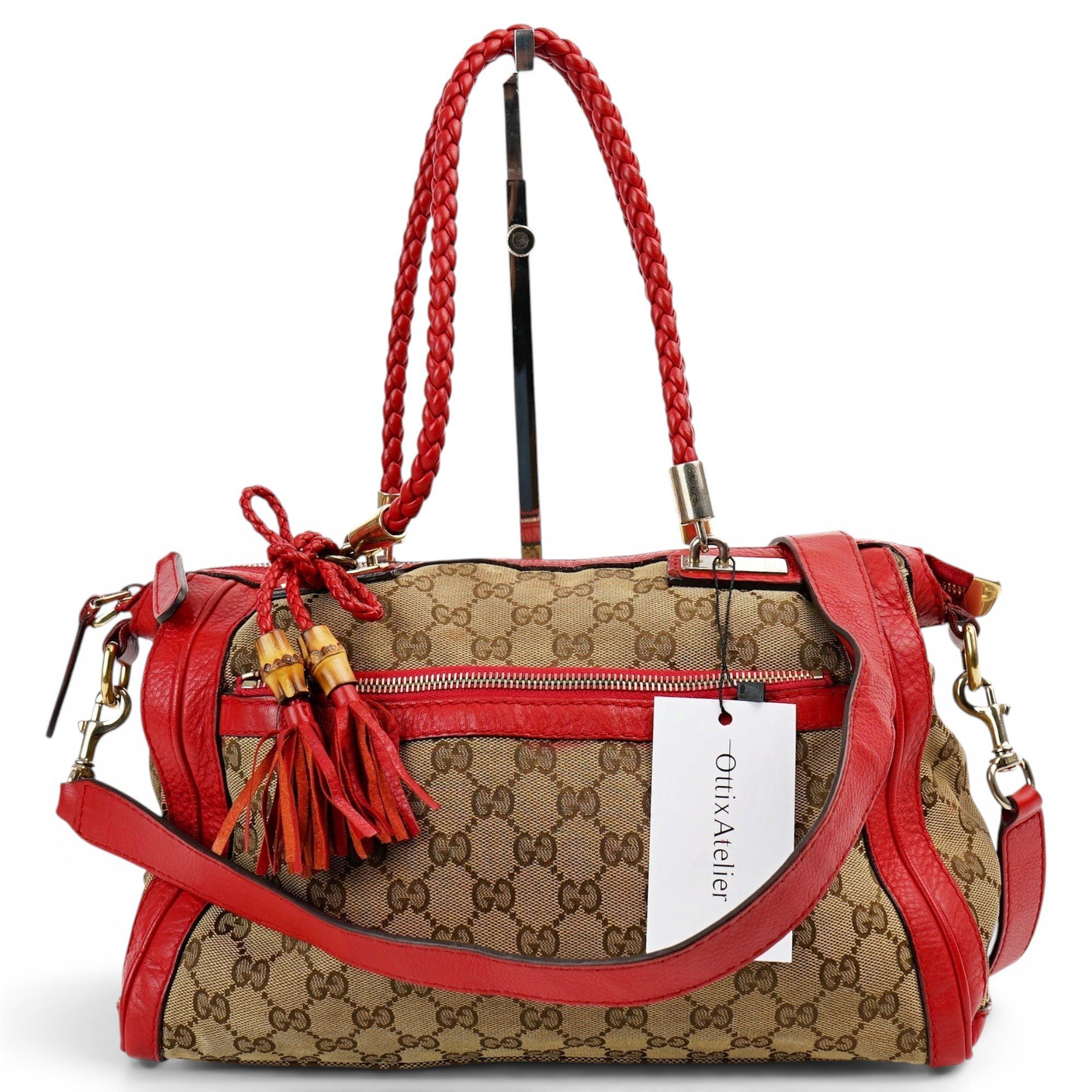 Leather handbag