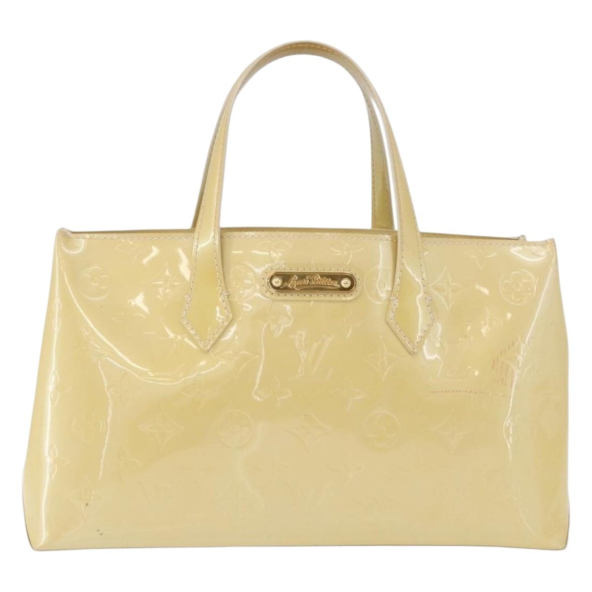 Wilshire patent leather handbag