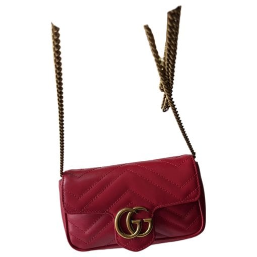 GG Marmont Flap leather crossbody bag