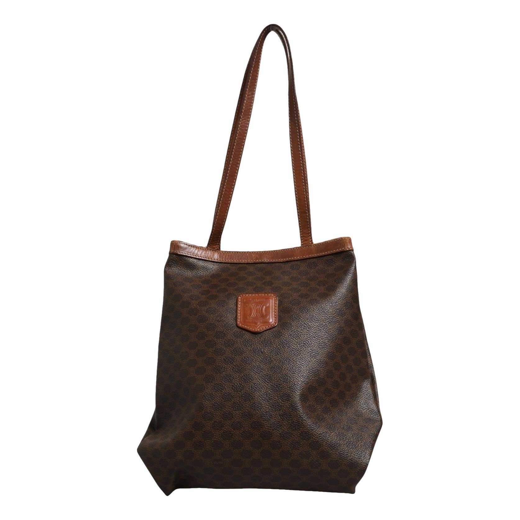 Leather tote