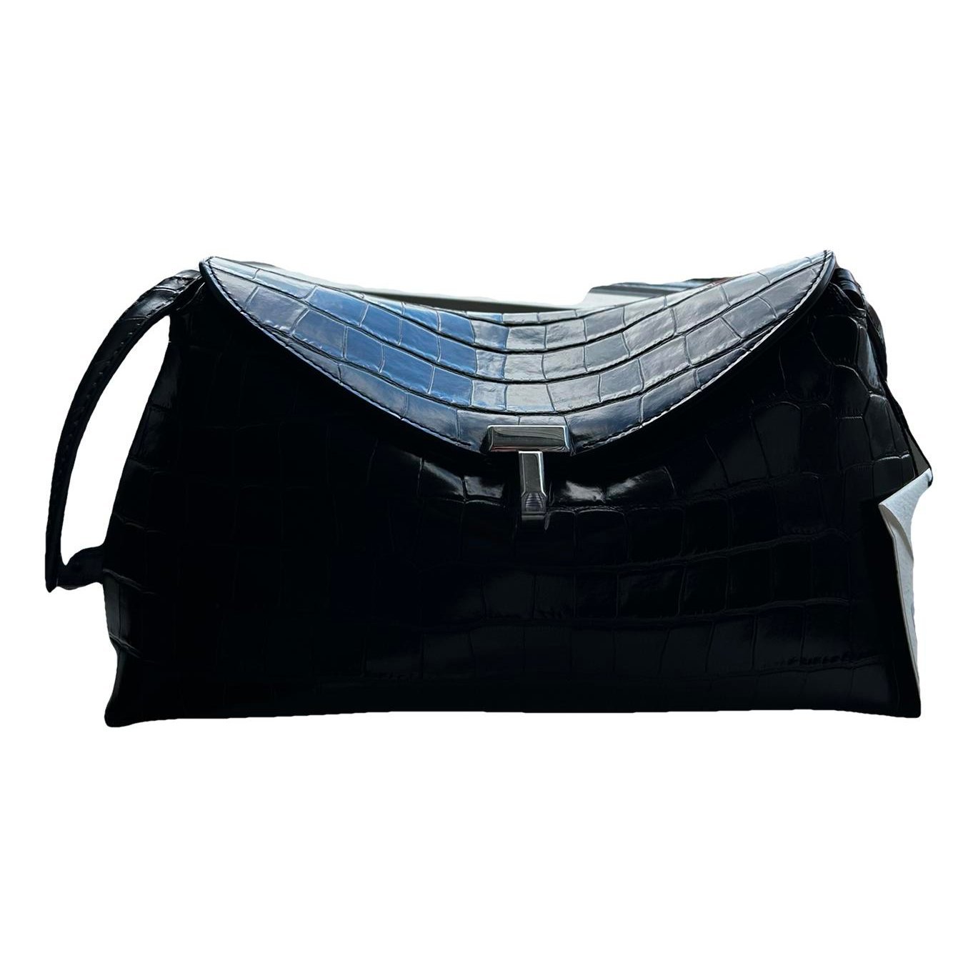 T-Lock leather handbag