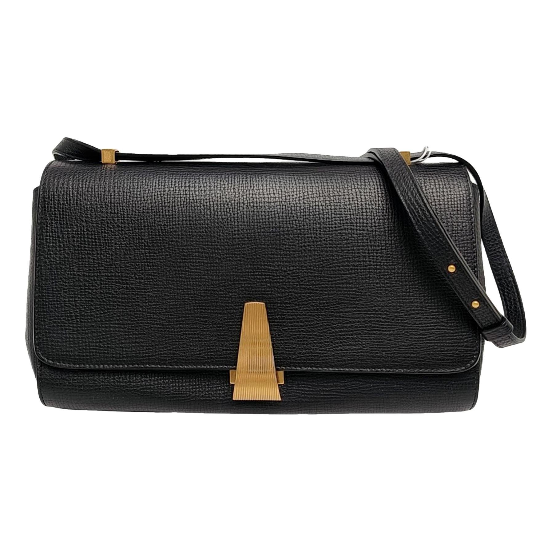 BV Angle leather crossbody bag