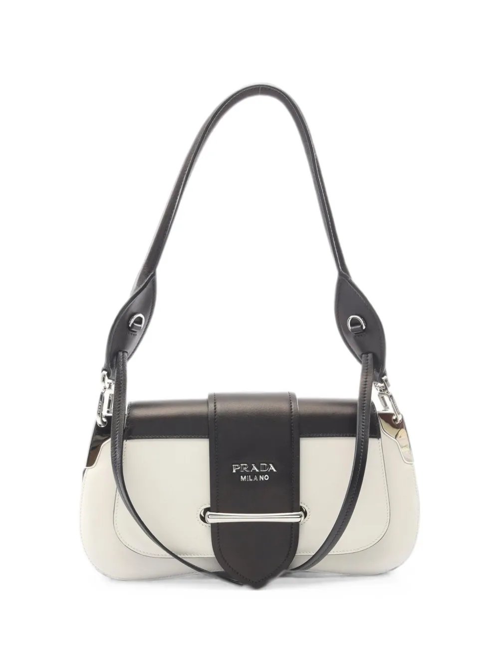 2010s Sidonie bicolor leather shoulder bag