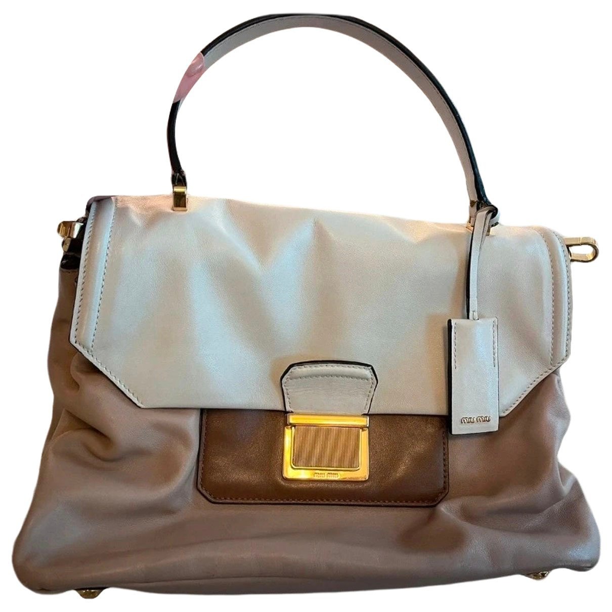 Leather handbag