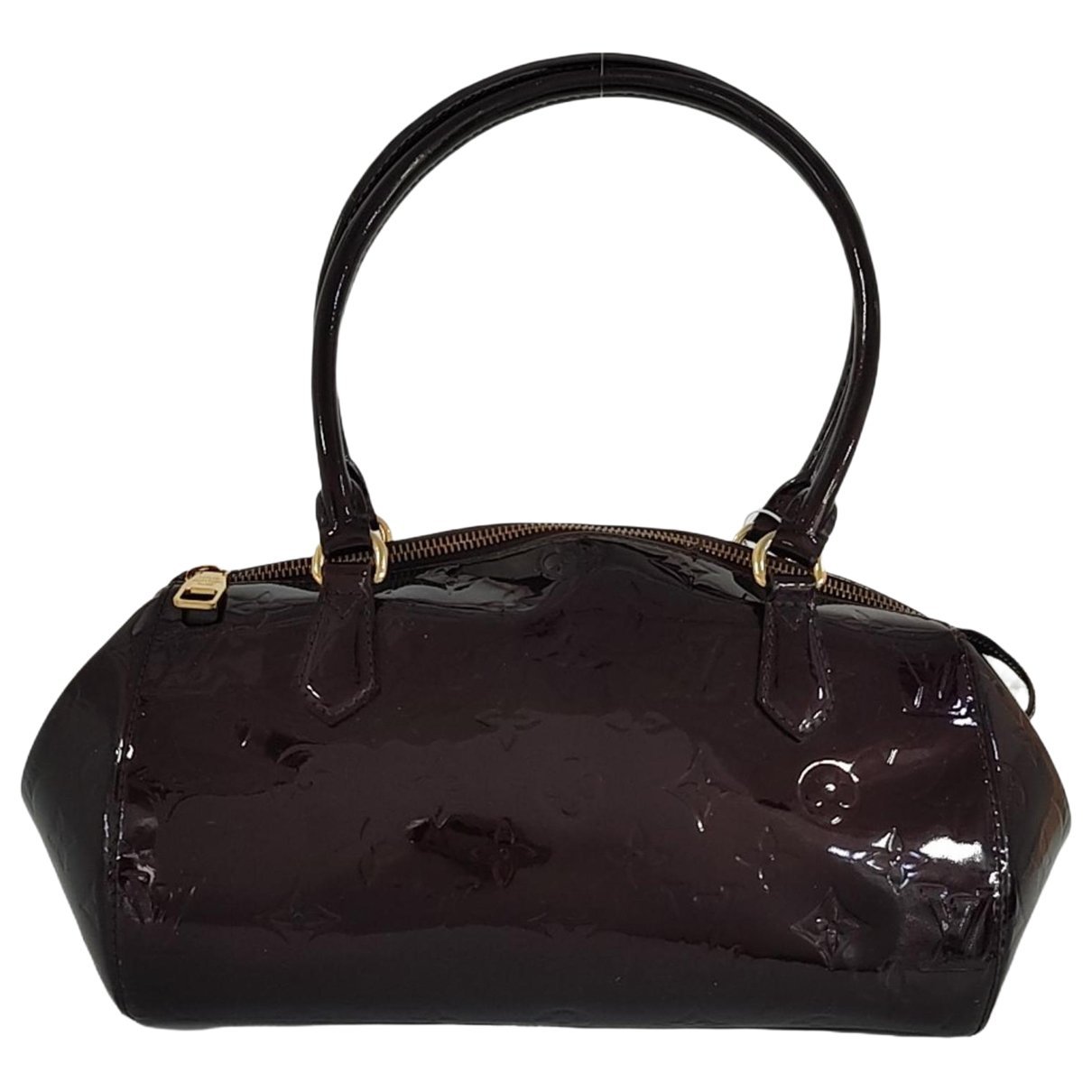 Sherwood patent leather handbag