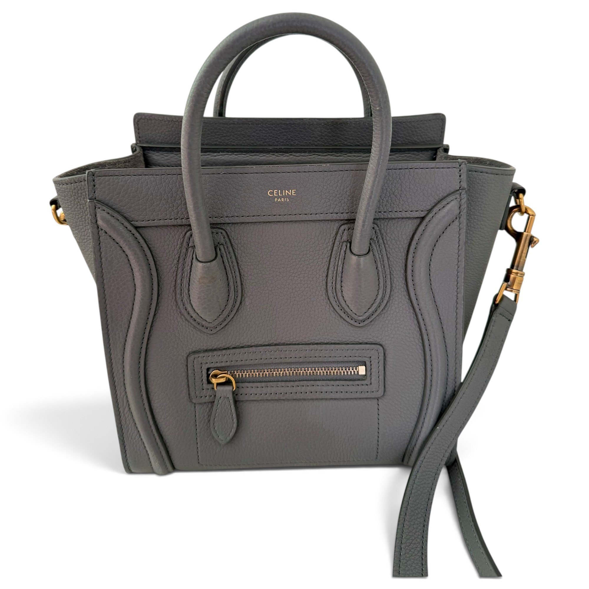 Nano Luggage leather bag