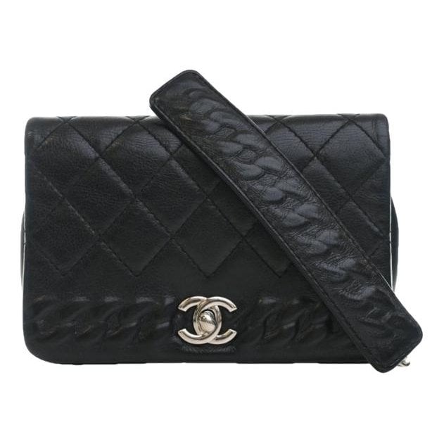 Leather crossbody bag