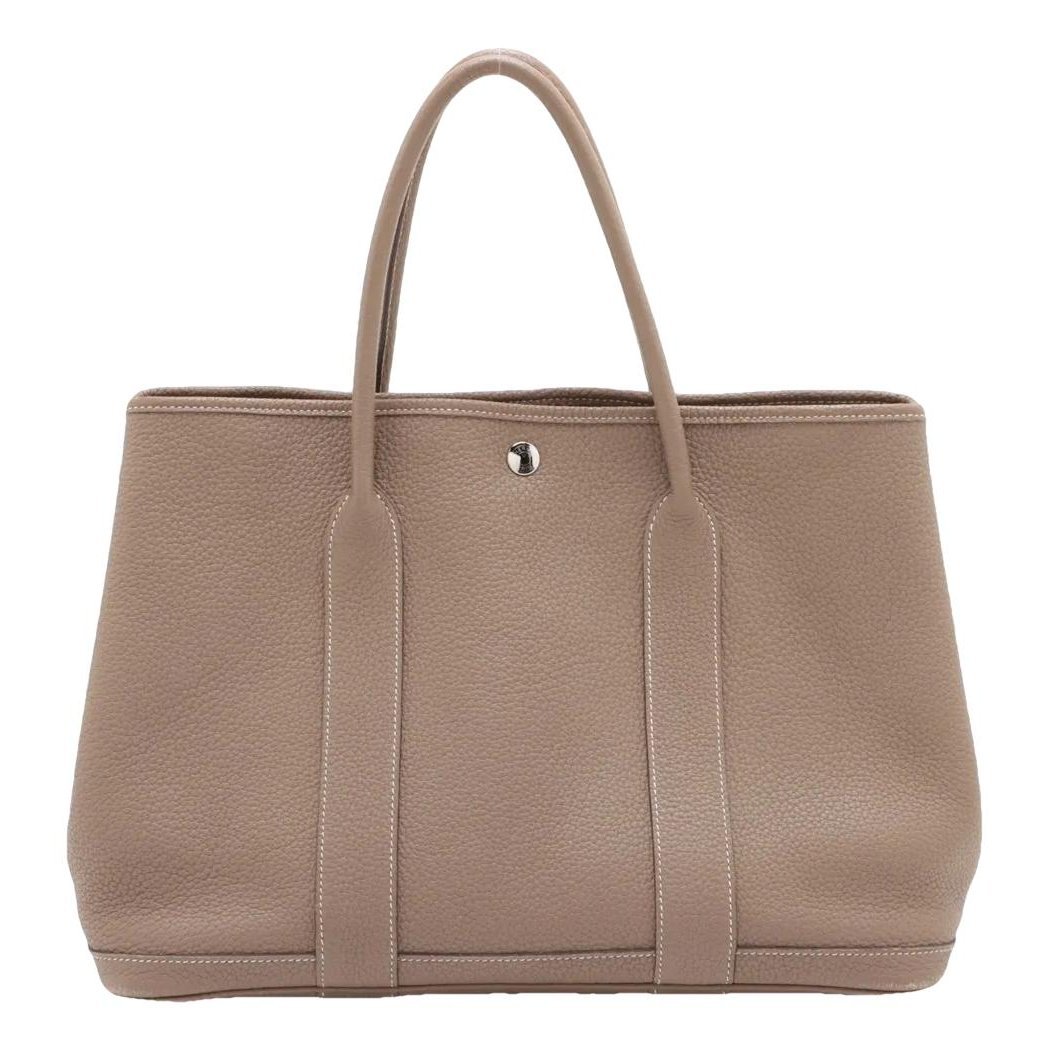Leather tote