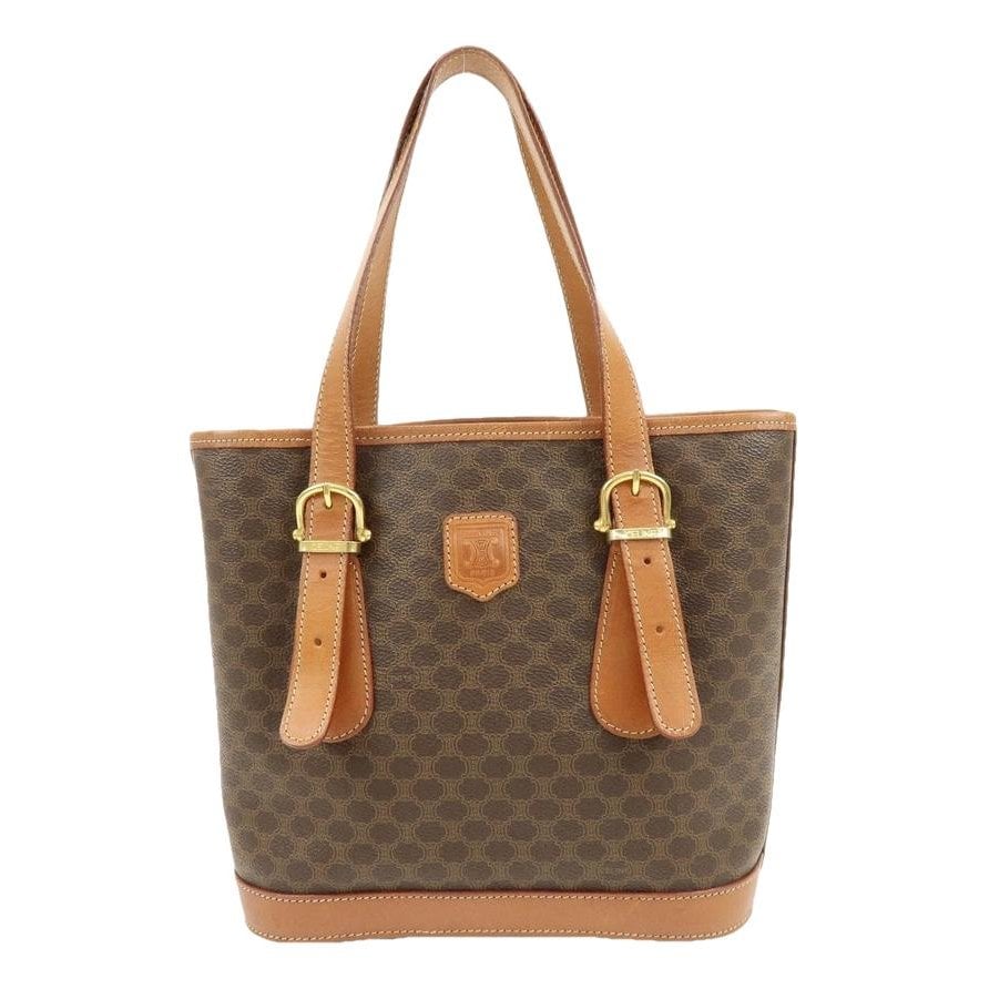 Leather tote