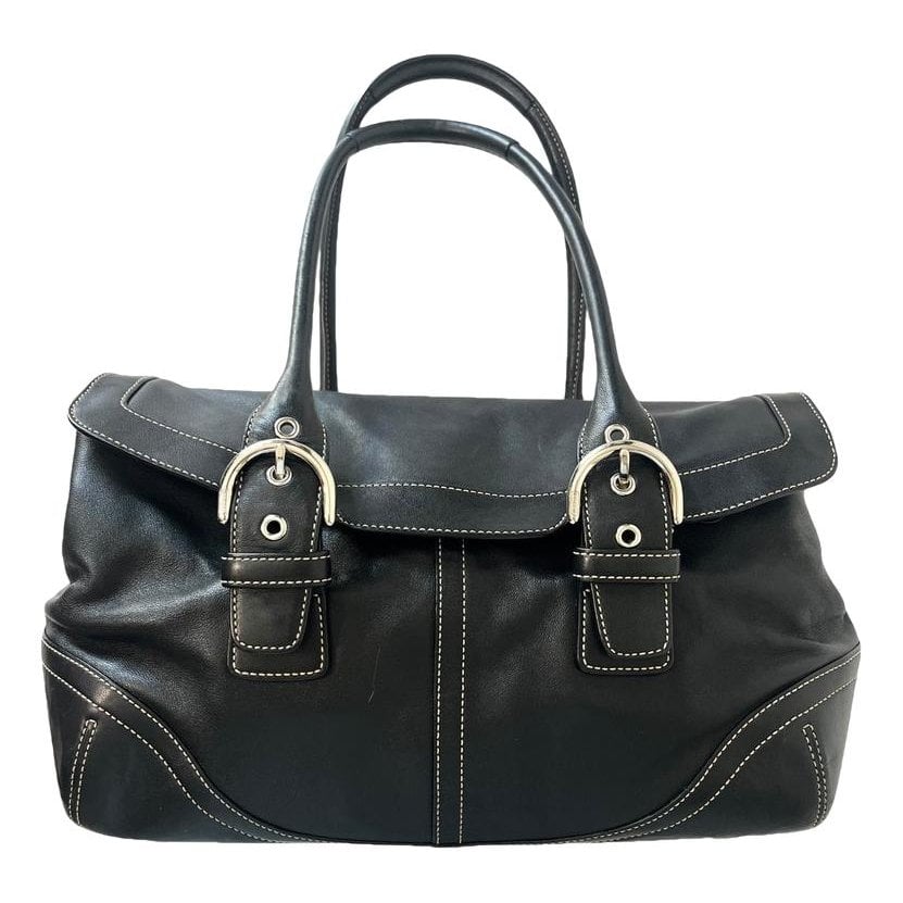 Leather handbag