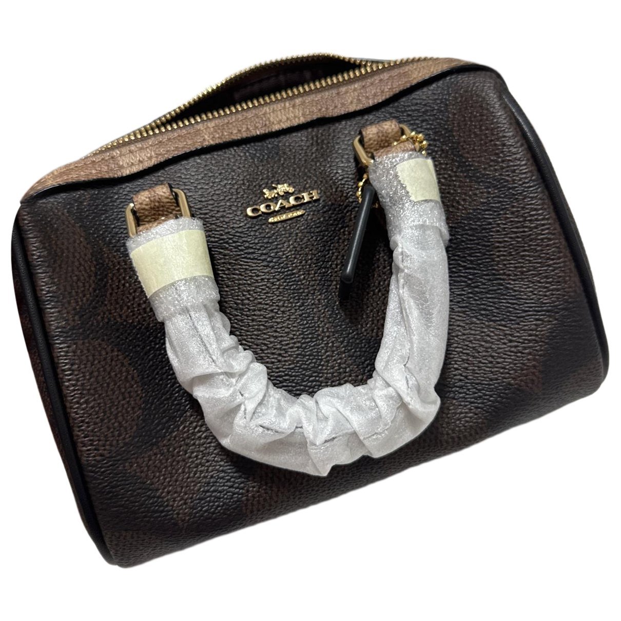 Leather handbag