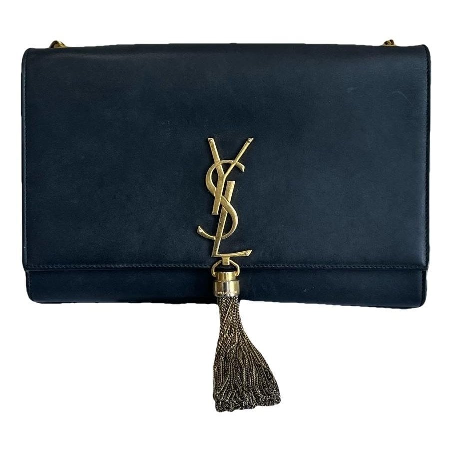 Pompom Kate leather handbag