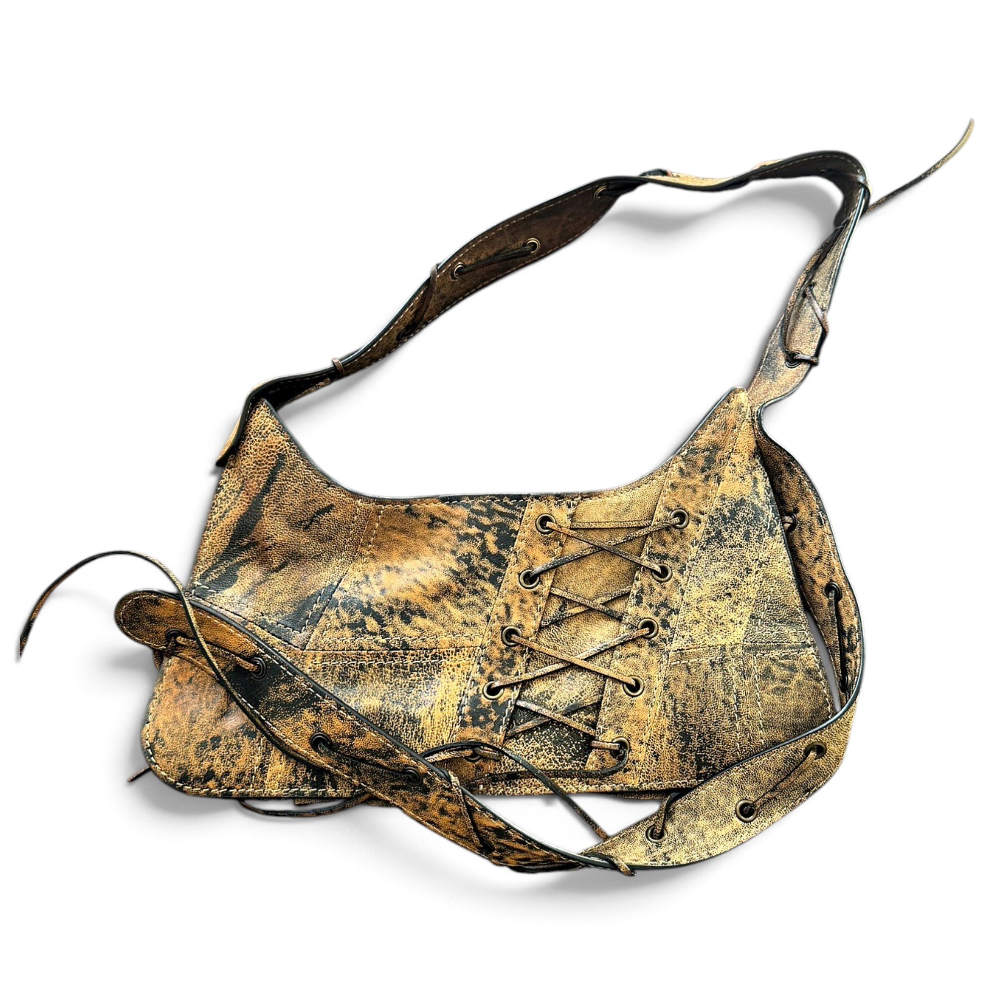 Leather handbag