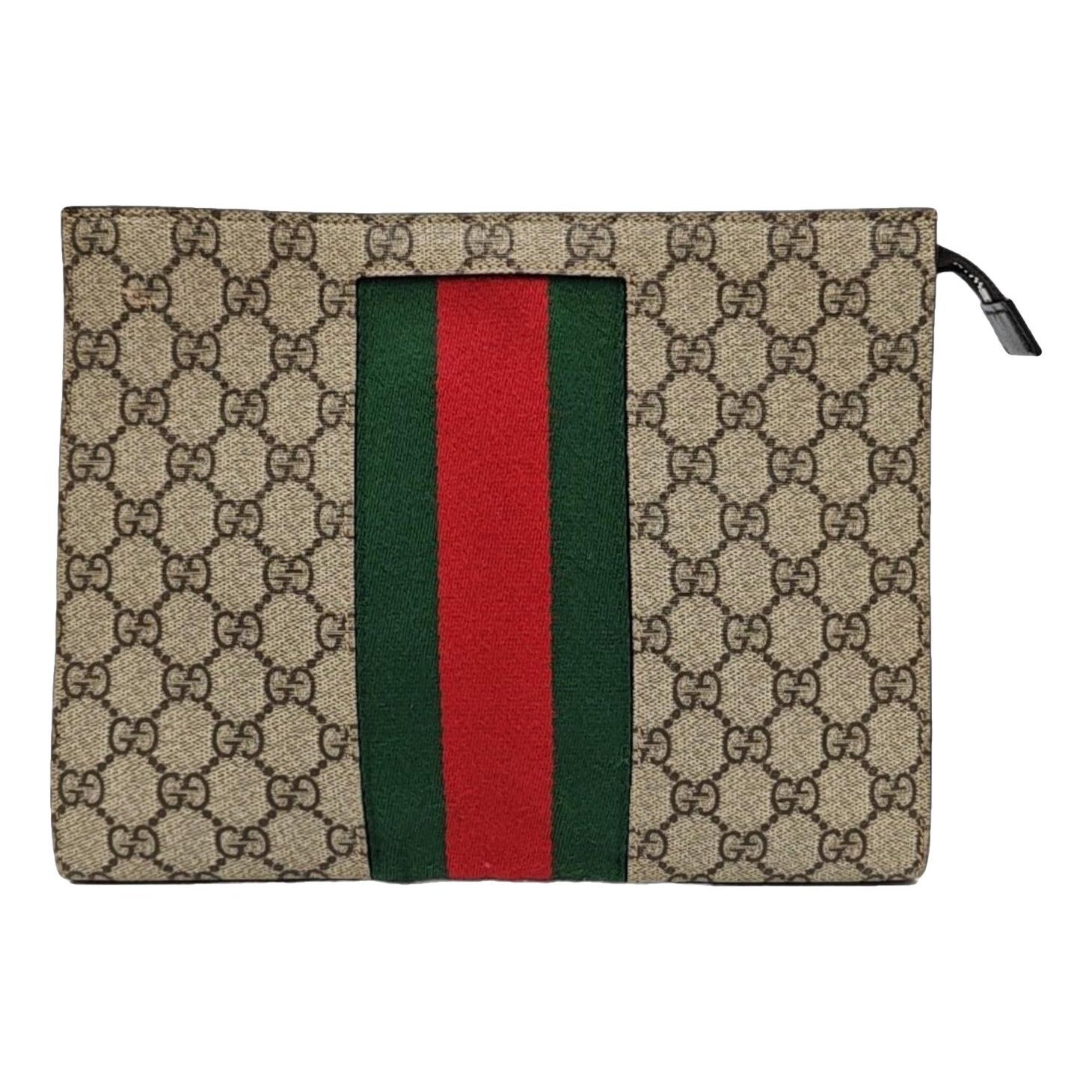 Ophidia GG Supreme leather handbag