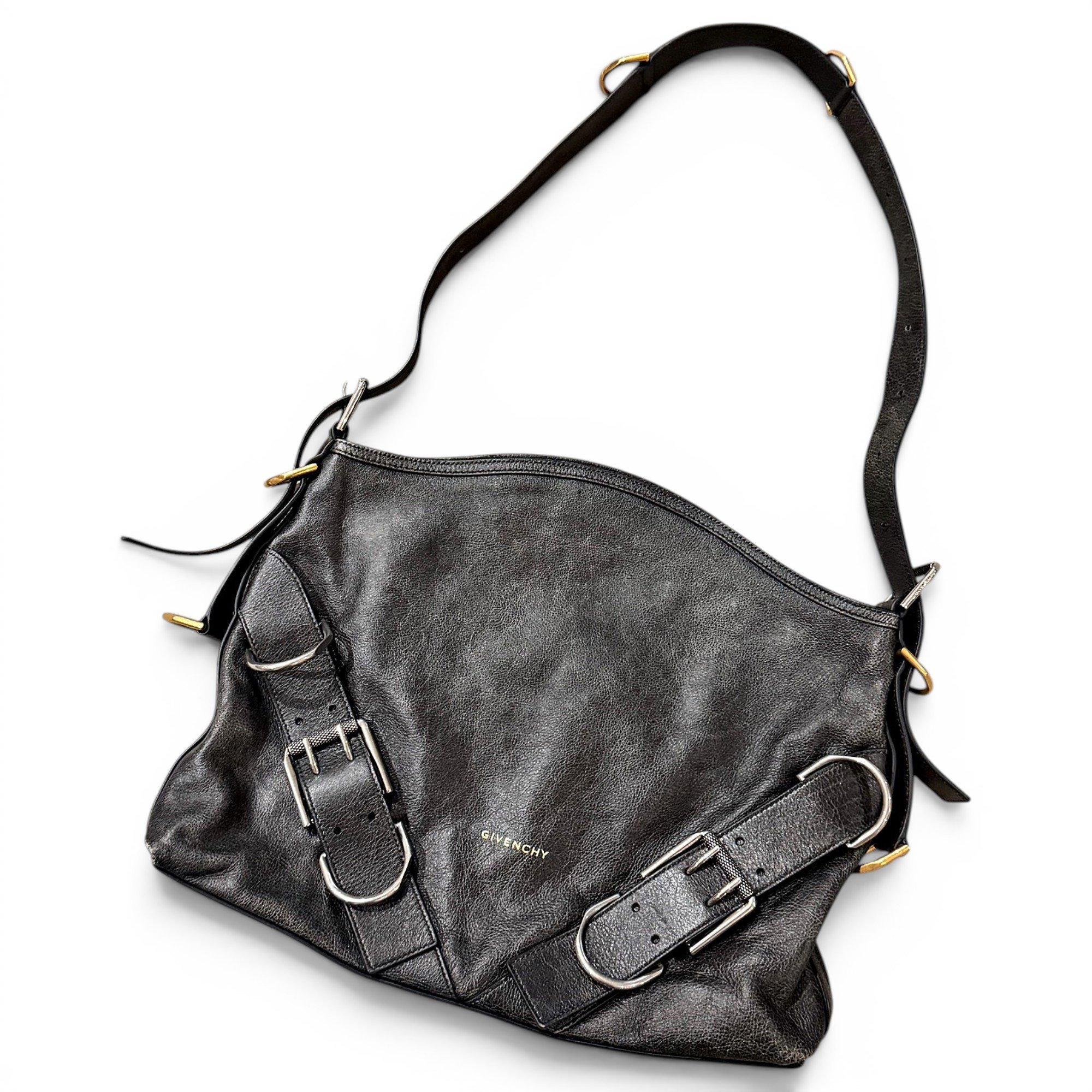 Voyou leather handbag