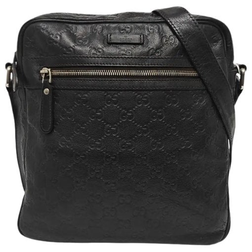 Leather crossbody bag