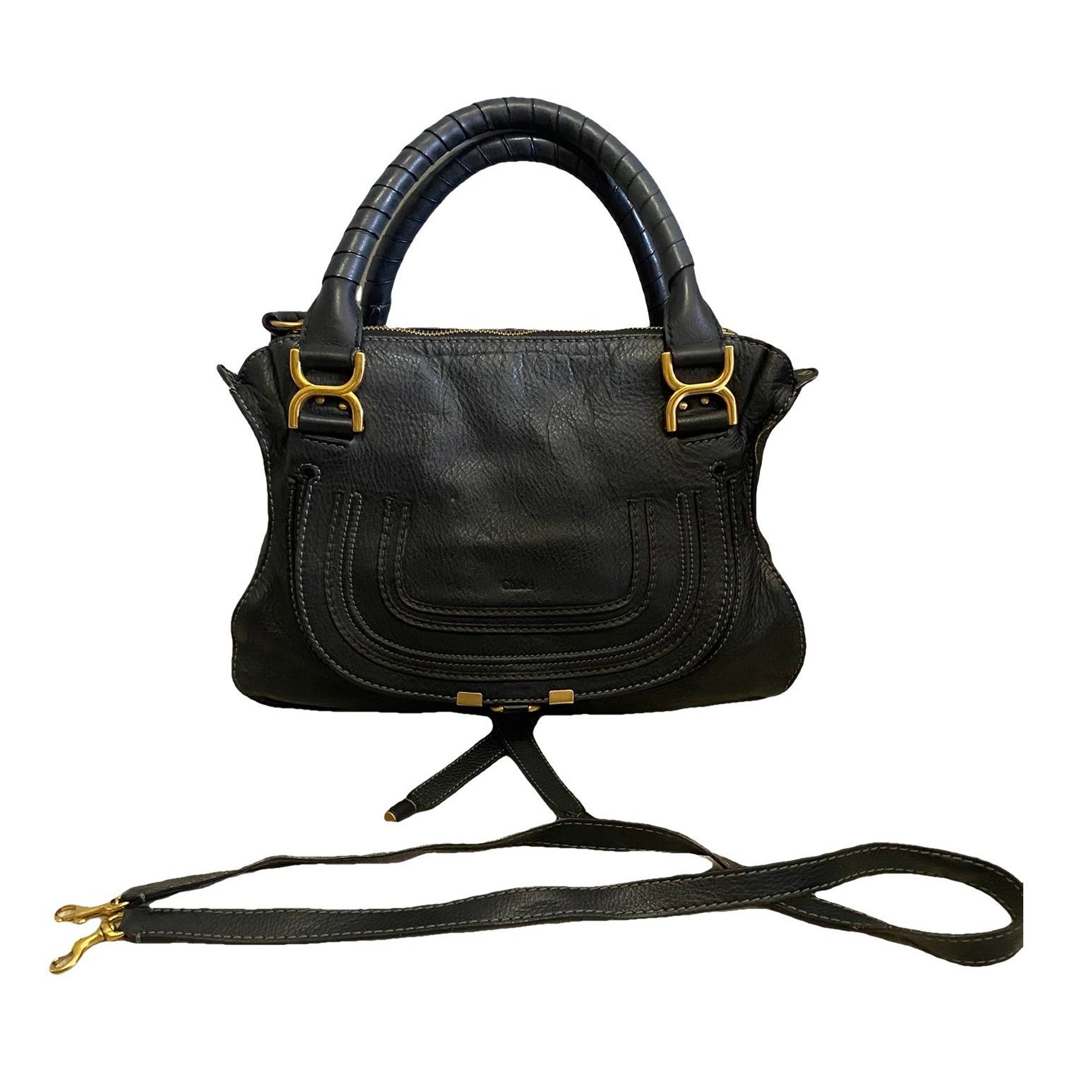 Marcie leather handbag