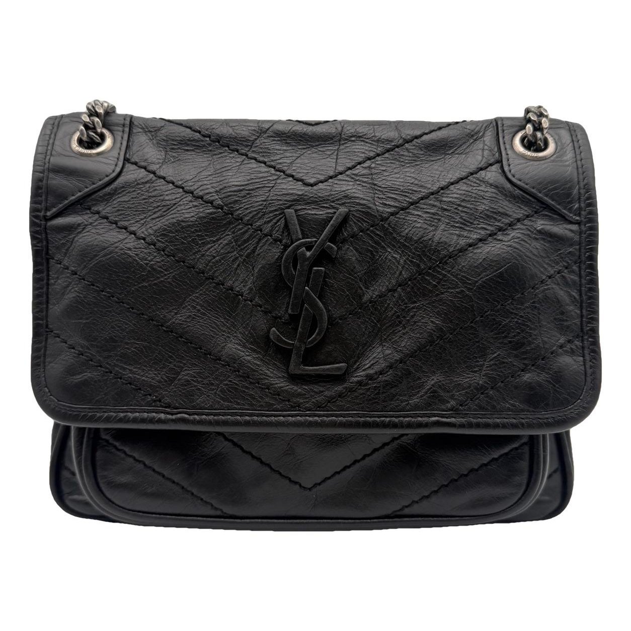 Niki leather crossbody bag