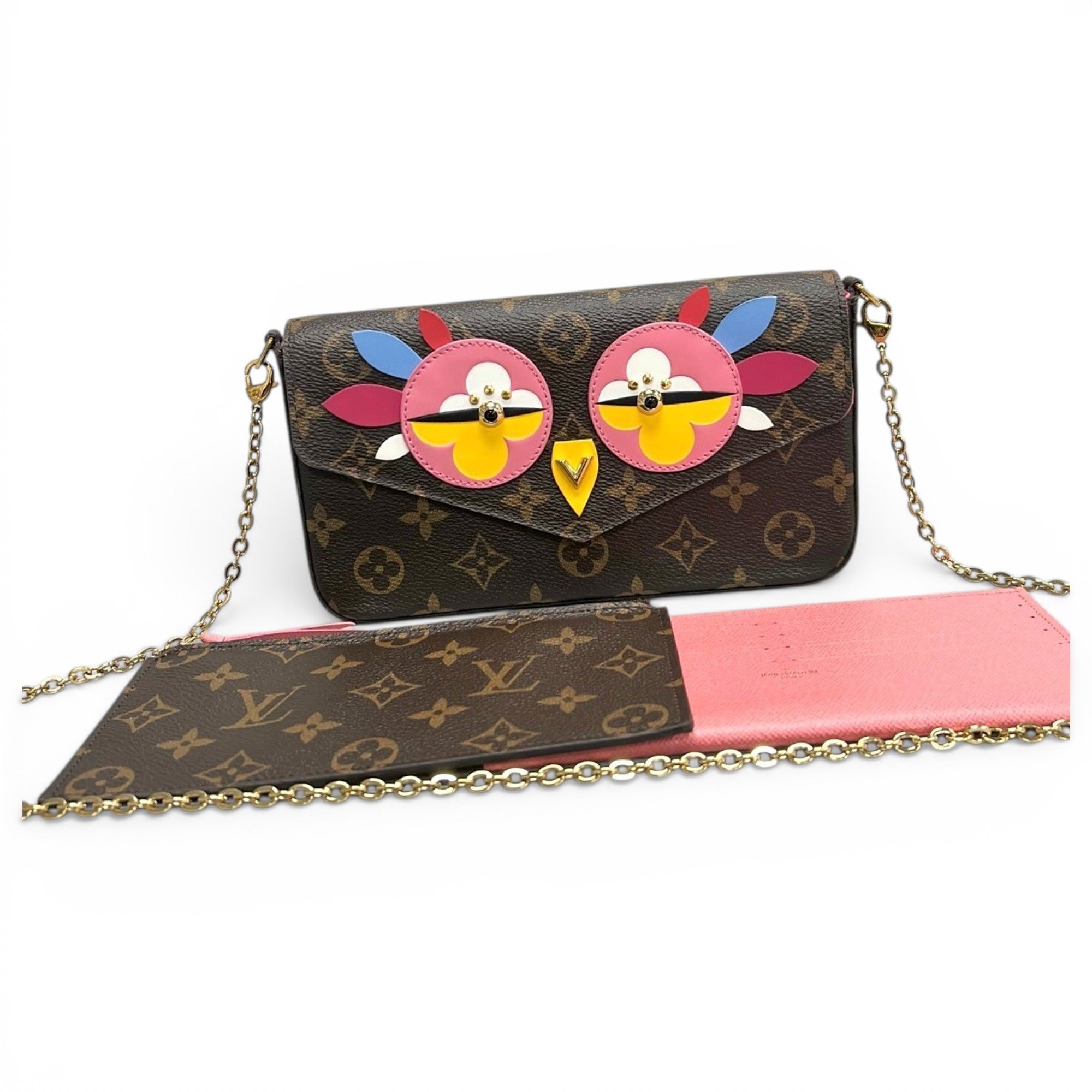 Félicie leather handbag