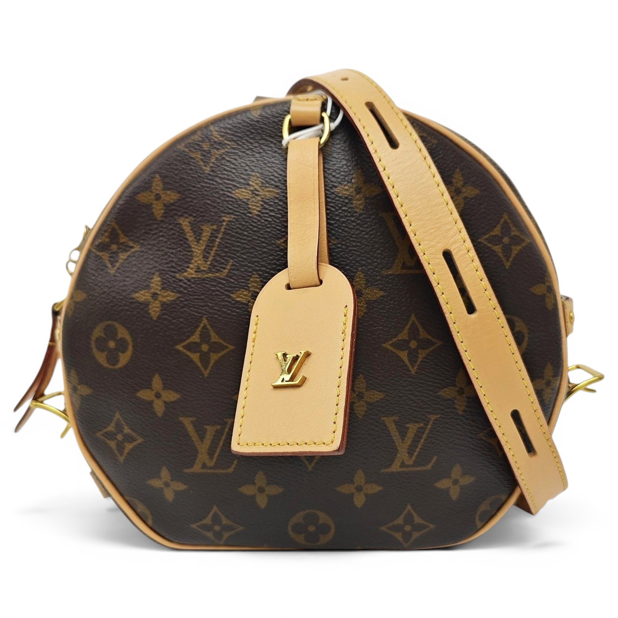 Micro boite chapeau leather handbag