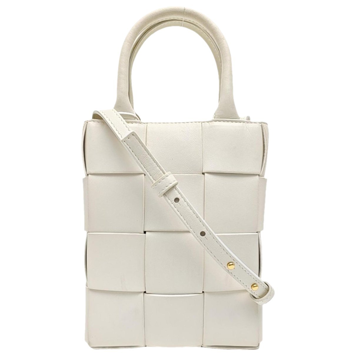 Brick Cassette leather handbag