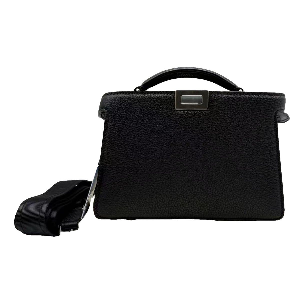 Peekaboo leather handbag