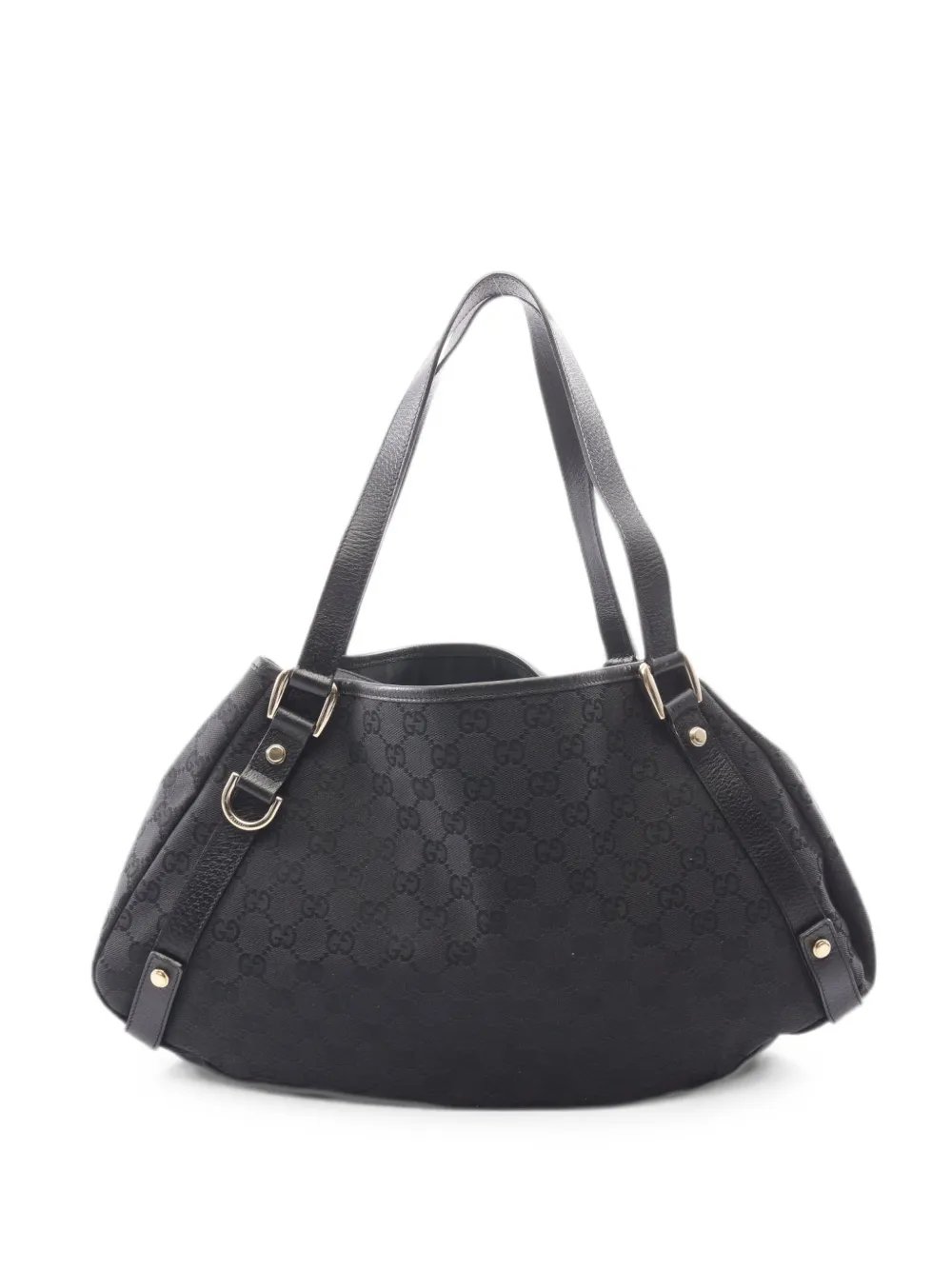 2000s Abbey GG canvas shoulder bag