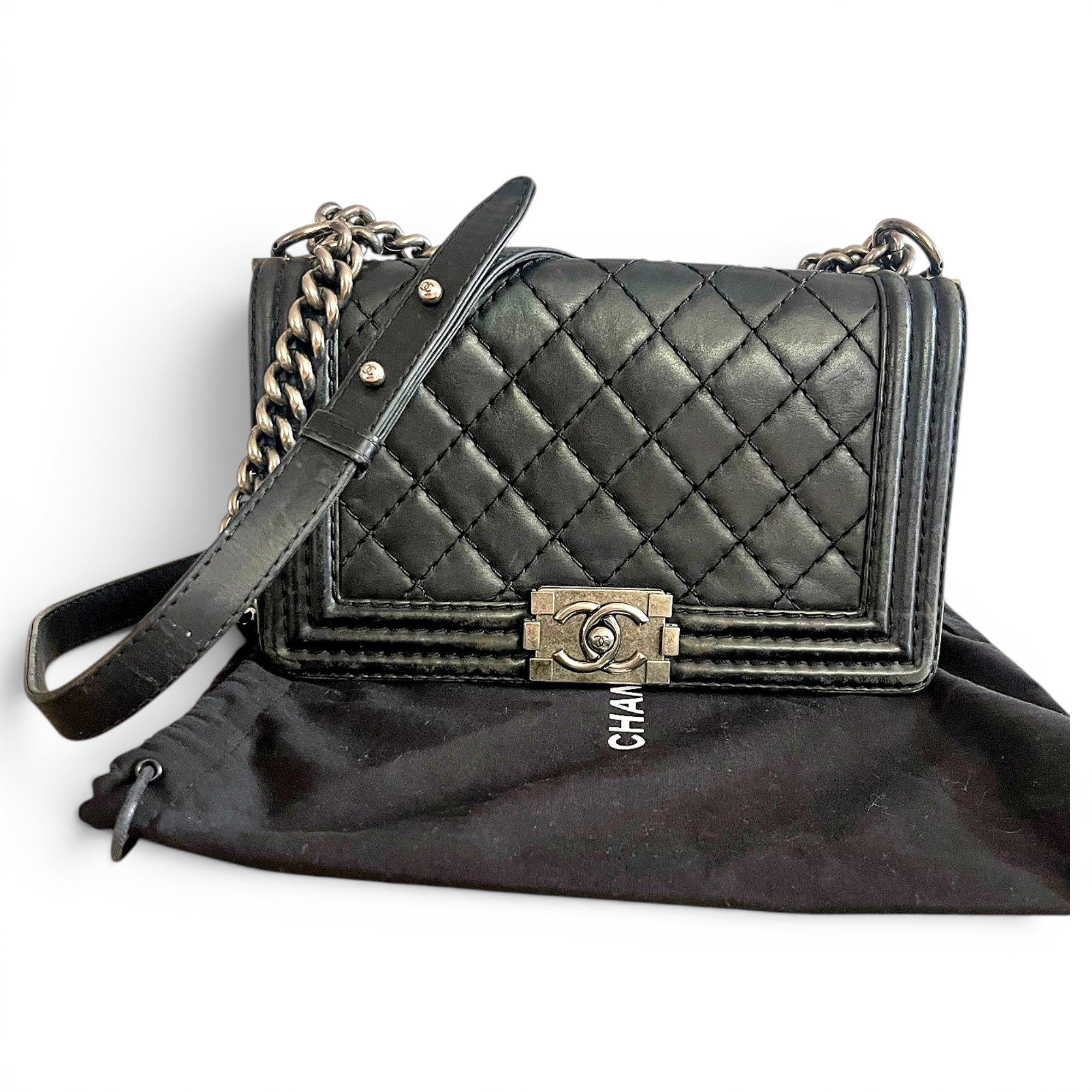 Boy leather handbag
